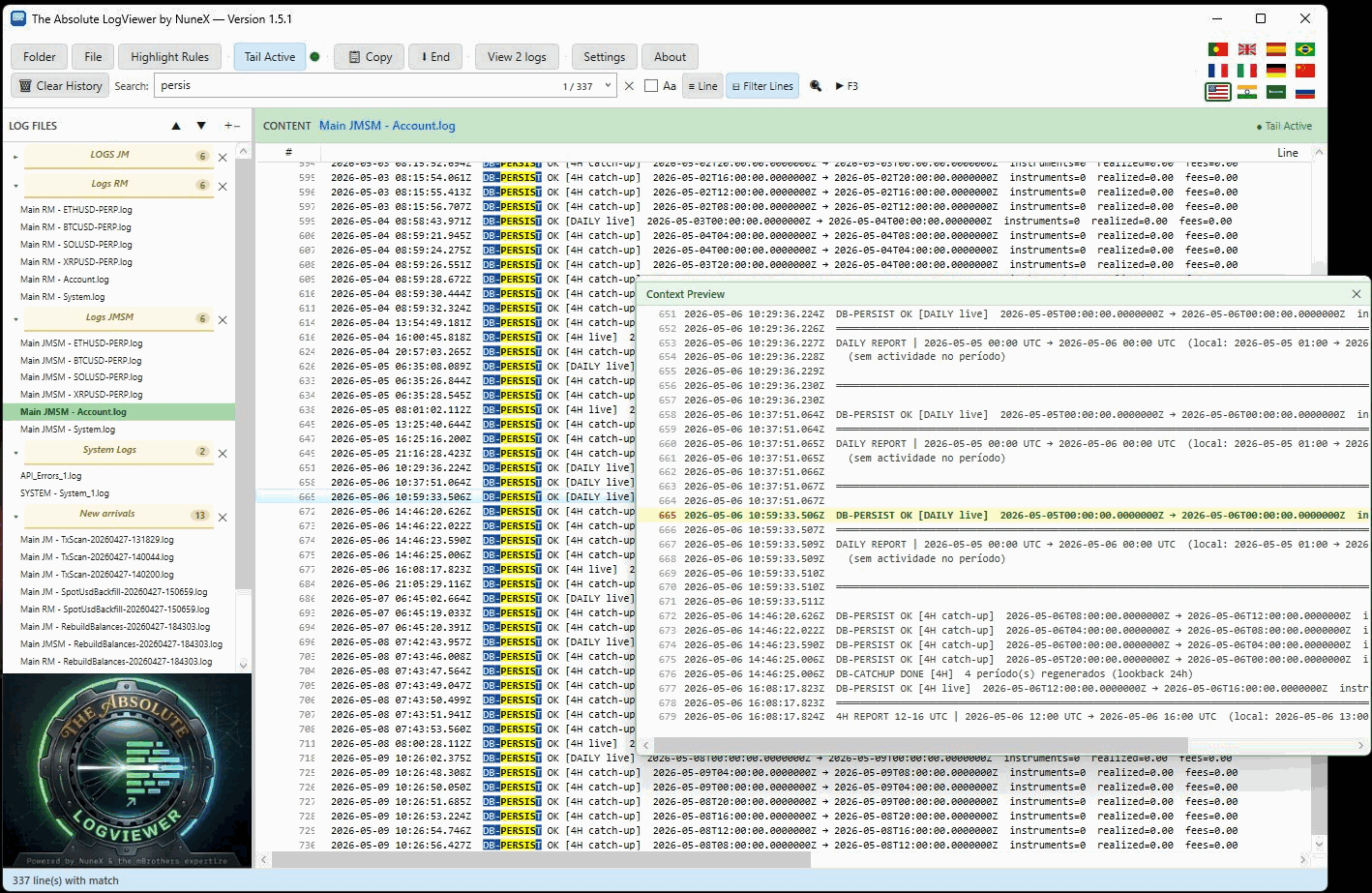 Filter Context Preview